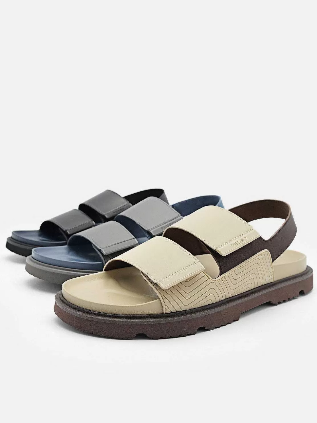 Backstrap Velcro Sandals<PEDRO Outlet