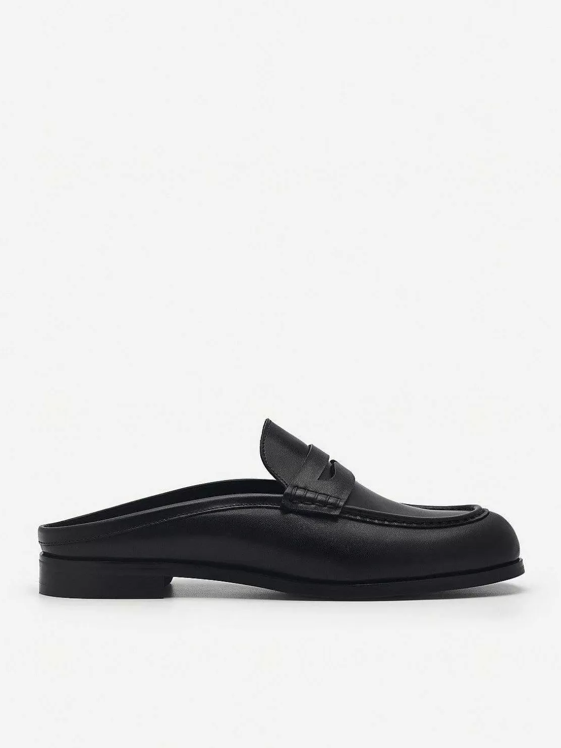 Blake Leather Penny Loafer Mules<PEDRO Shop