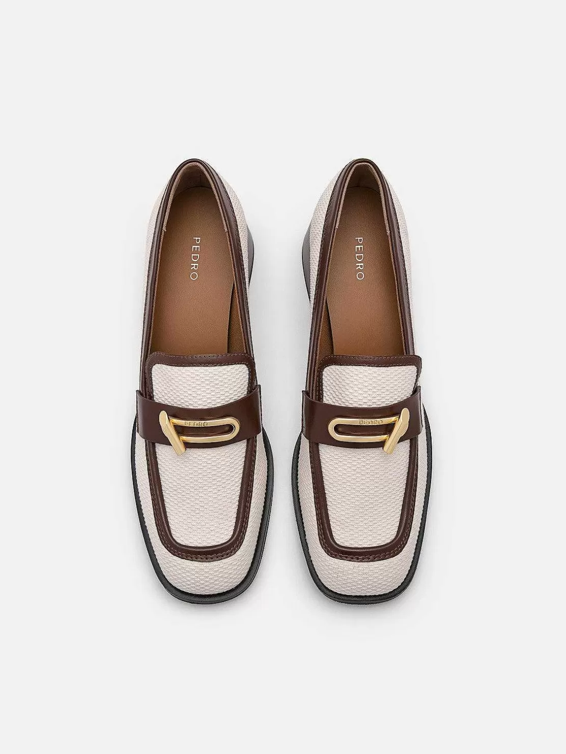 Brie Canvas Heel Loafers<PEDRO Online