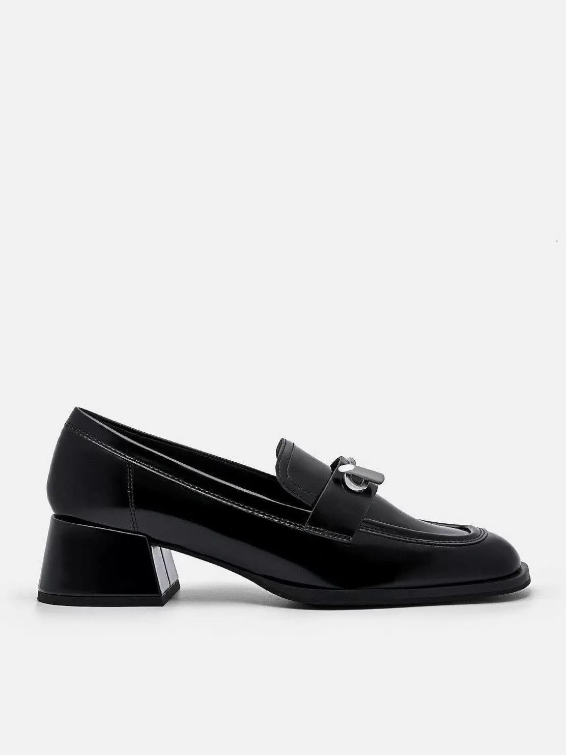 Brie Leather Heel Loafers<PEDRO Fashion