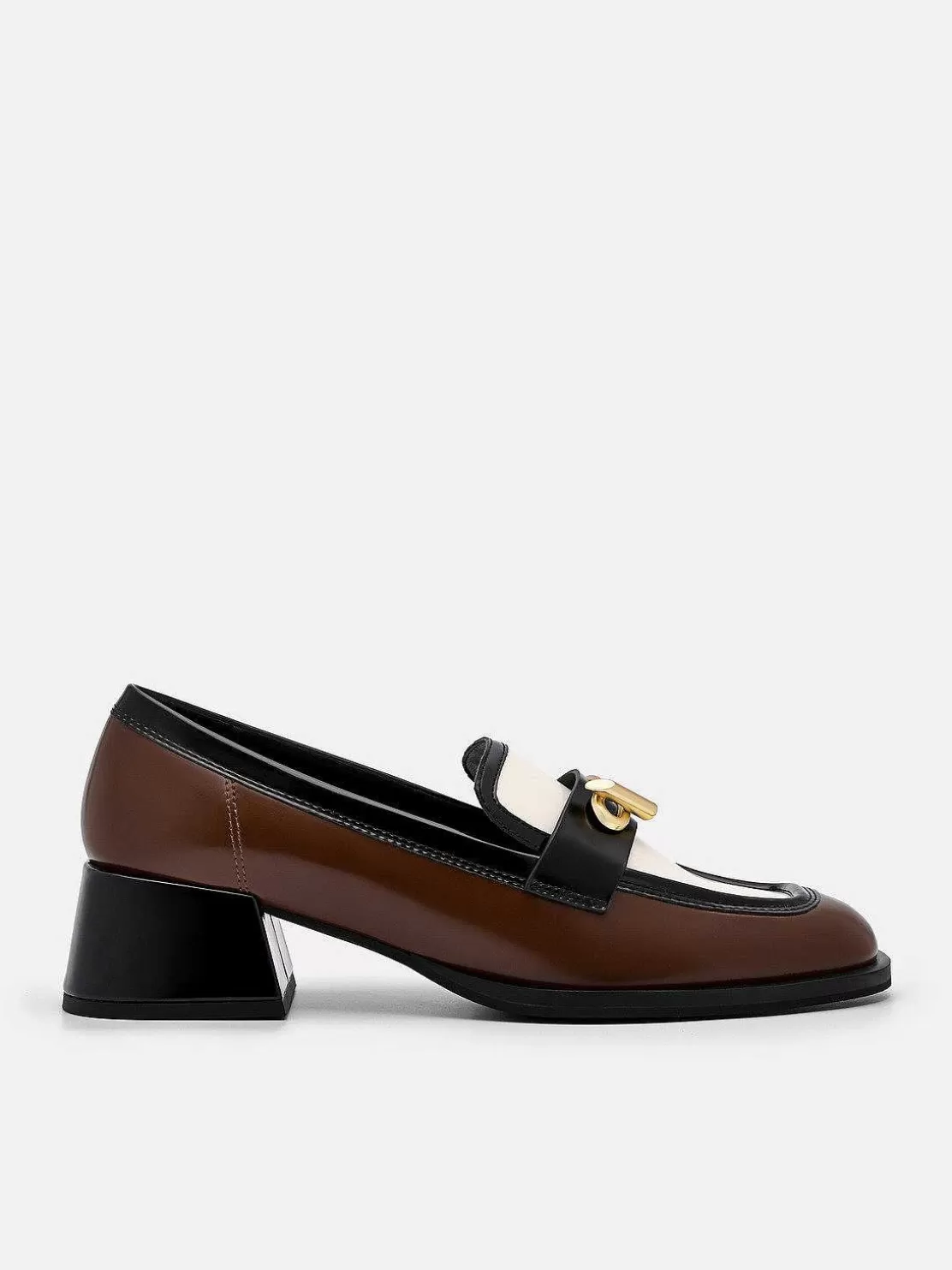 Brie Leather Heel Loafers<PEDRO Clearance