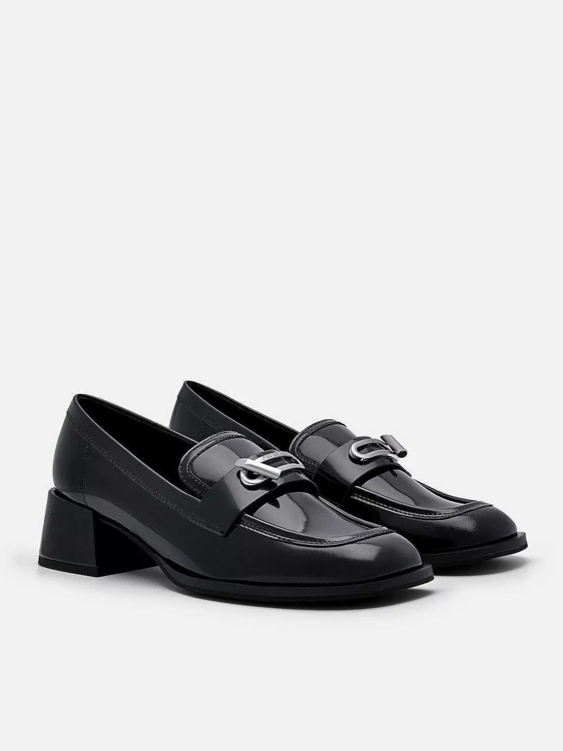 Brie Leather Heel Loafers<PEDRO Fashion