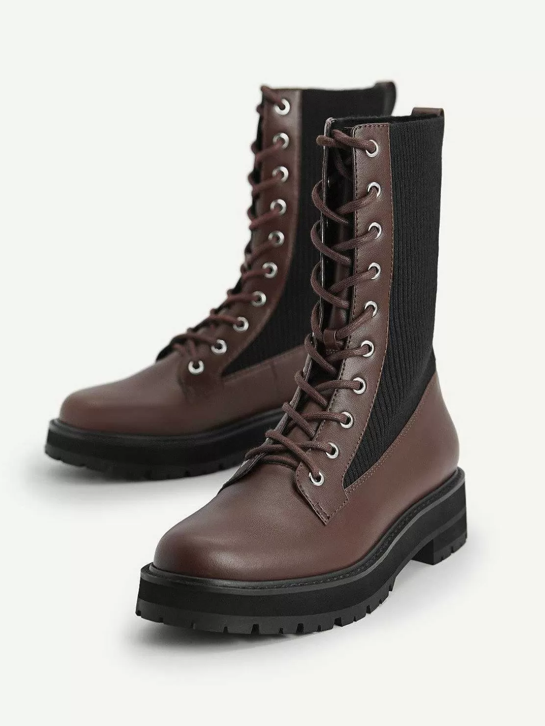 Chunky Lace-Up Boots<PEDRO Clearance