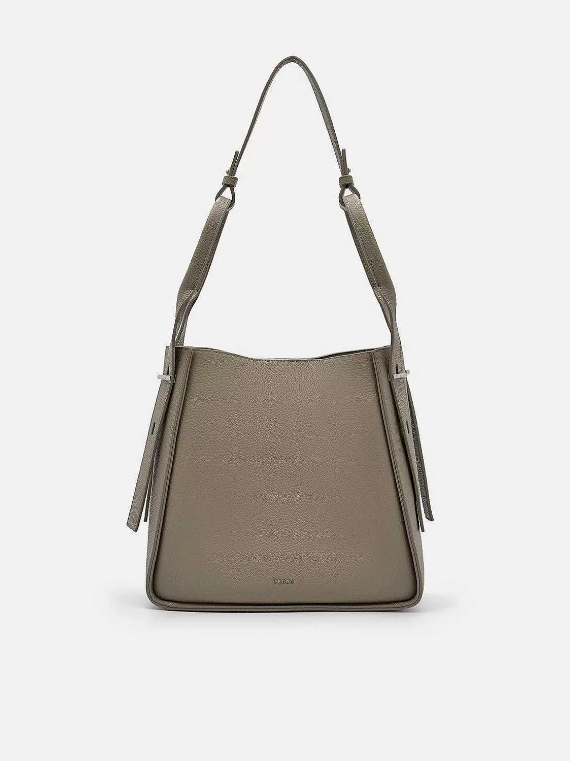 Demi Leather Hobo Bag<PEDRO Fashion