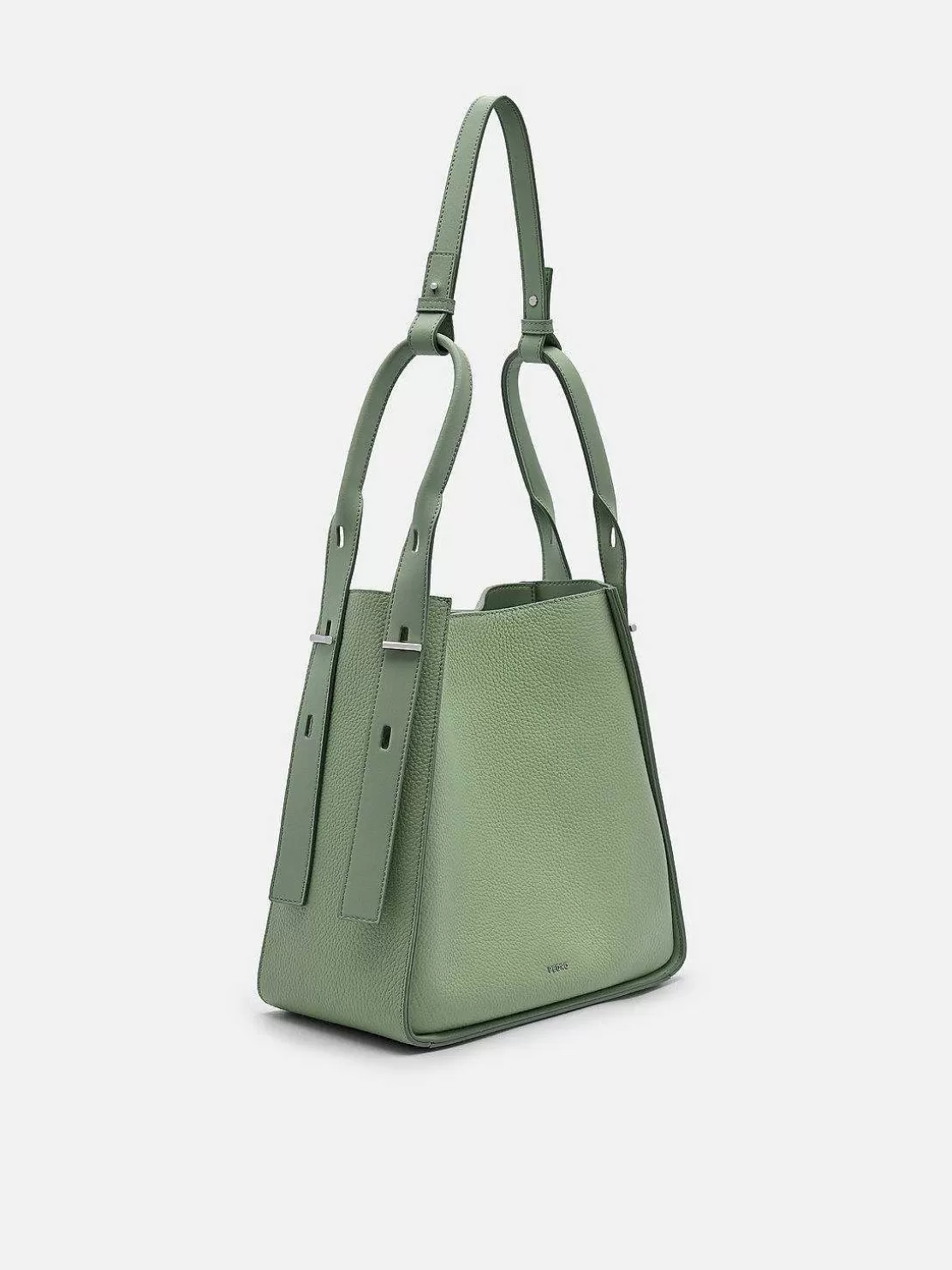 Demi Leather Hobo Bag<PEDRO Store