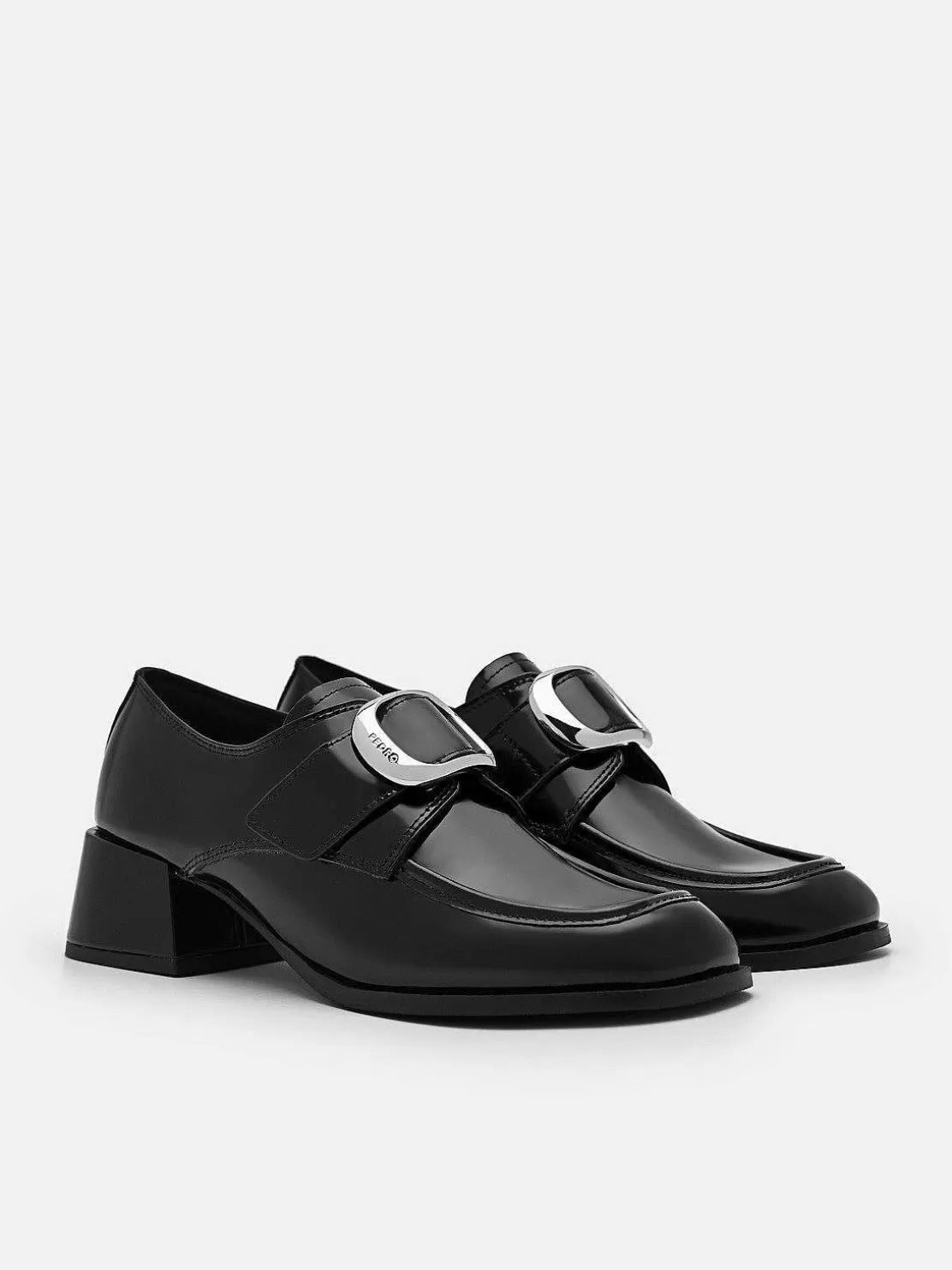 Eden Leather Heel Loafers<PEDRO Discount