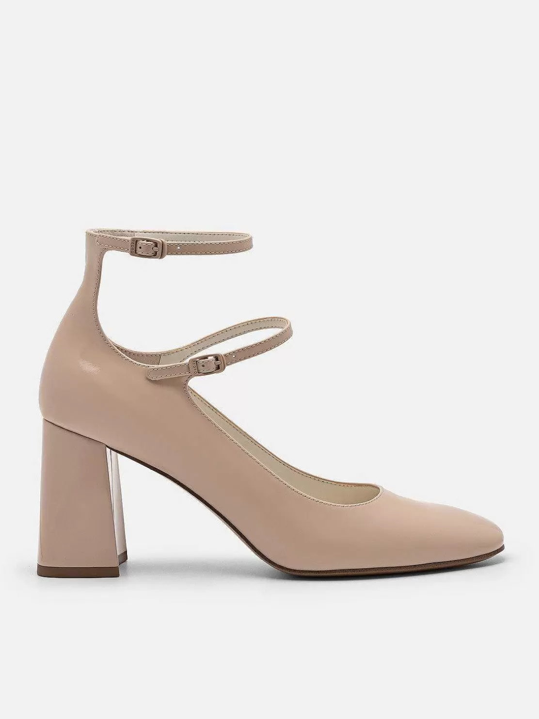 Effie Leather Heel Pumps<PEDRO New