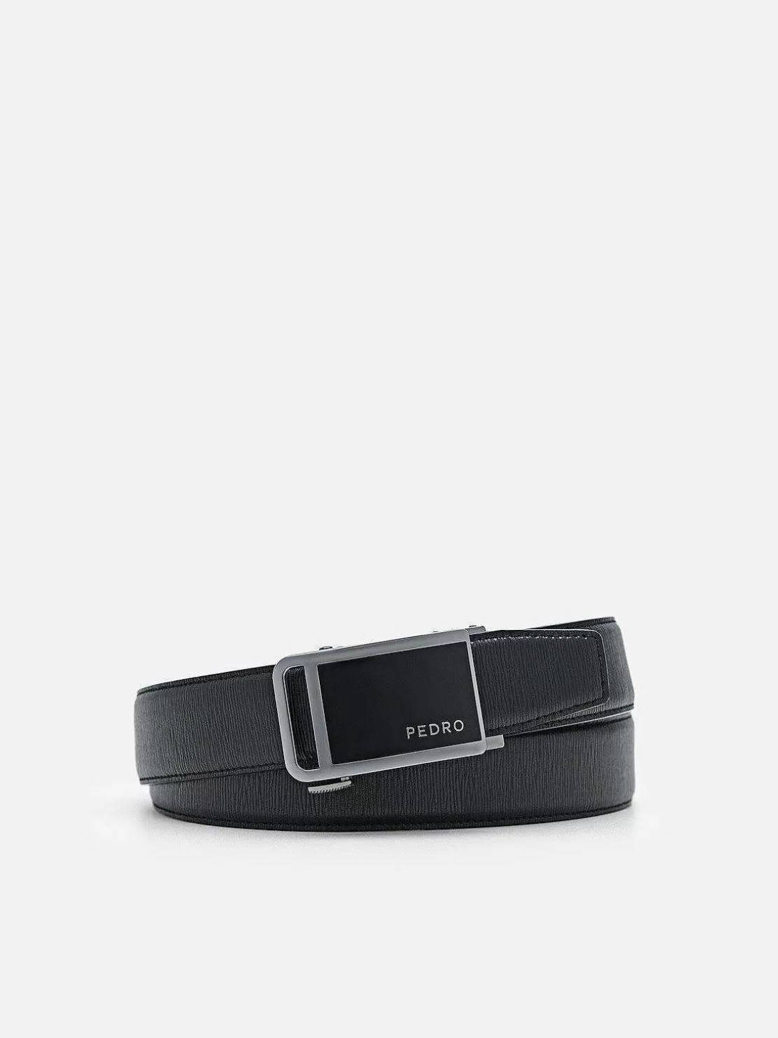 Embossed Leather Automatic Belt<PEDRO Best Sale