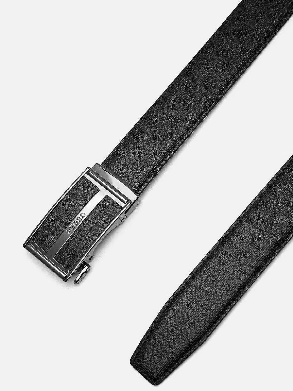 Embossed Leather Automatic Belt<PEDRO Shop