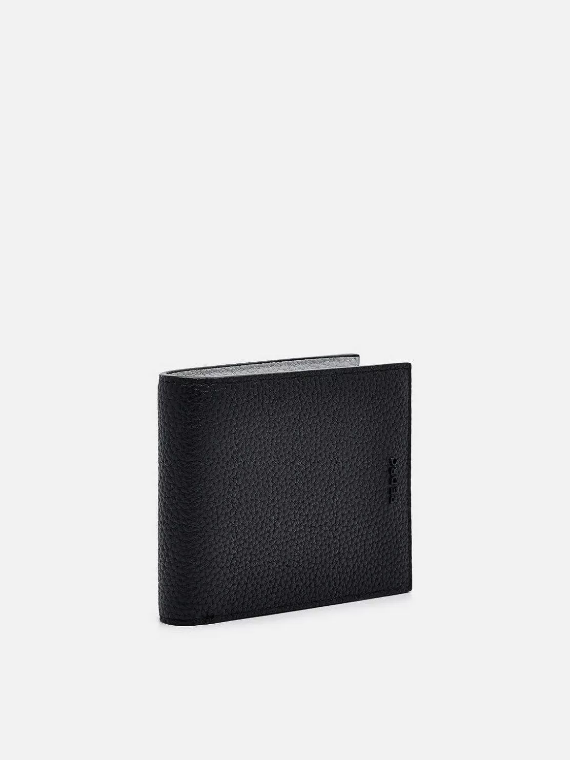 Embossed Leather Bi-Fold Wallet With Coin Pouch<PEDRO Sale