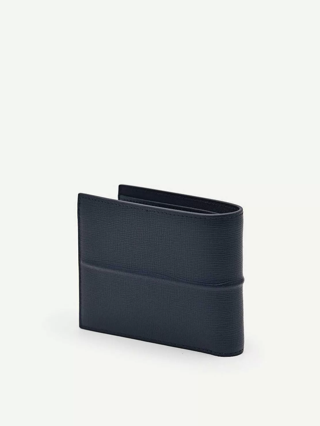 Embossed Leather Bi-Fold Wallet With Insert<PEDRO Store