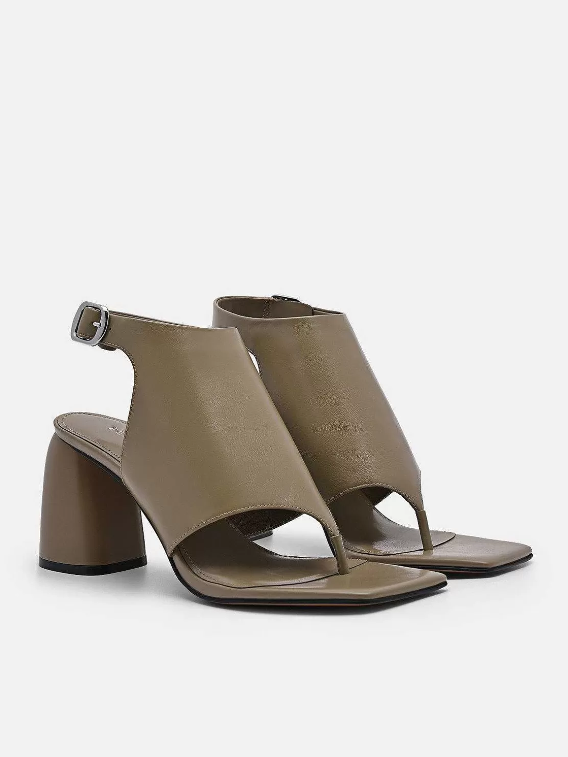 Este Leather Heel Sandals<PEDRO Hot