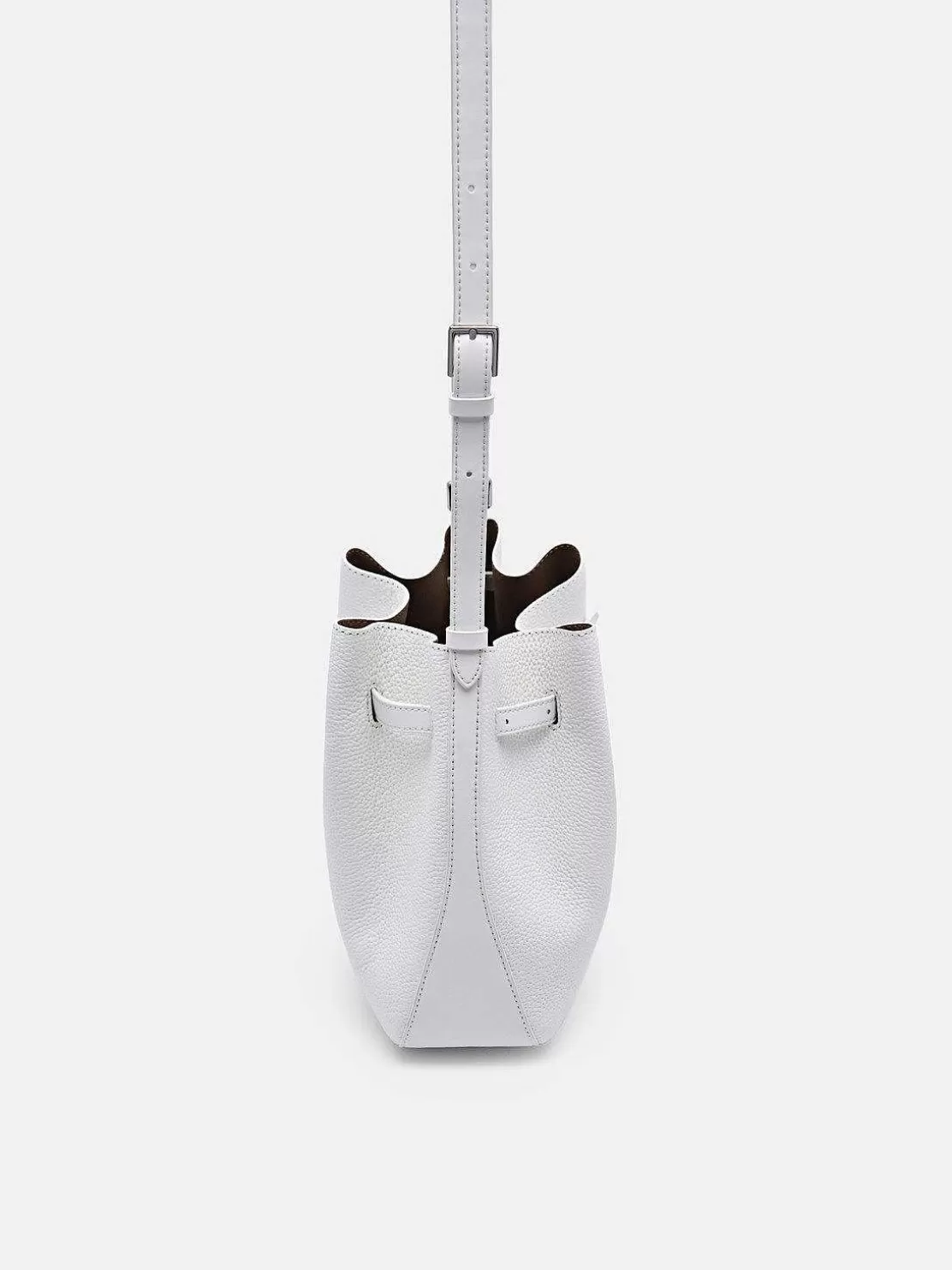 Helix Leather Bucket Bag<PEDRO Store