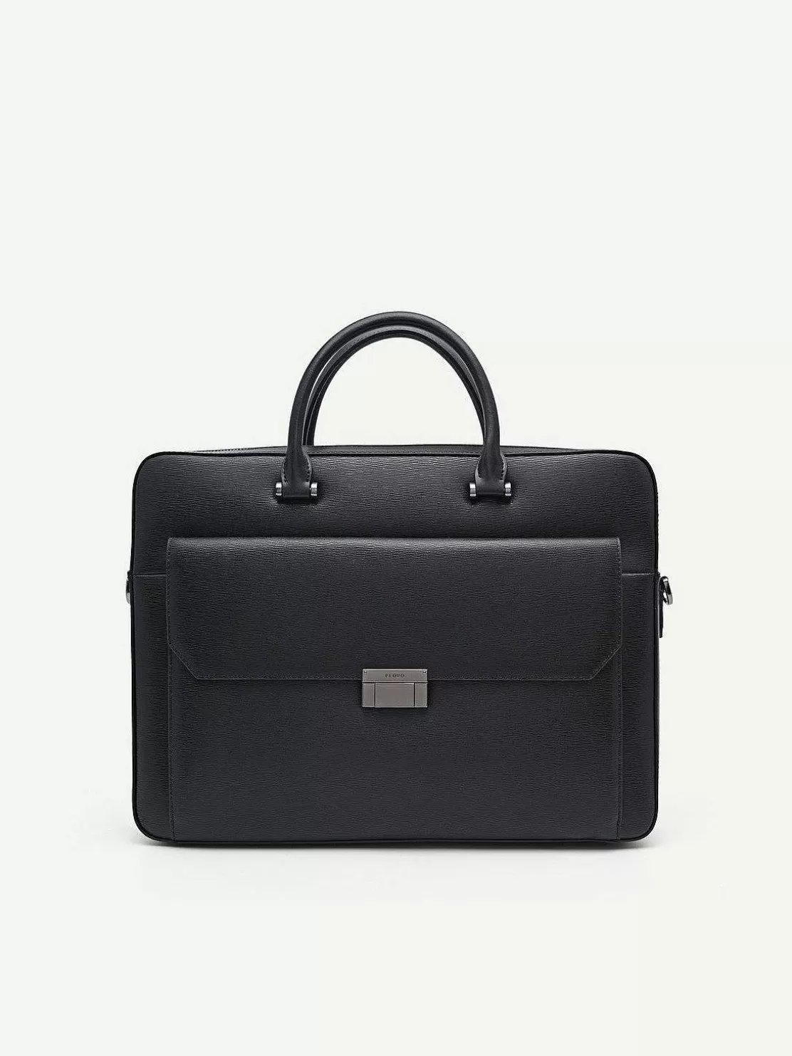 Henry Textured Leather Briefcase<PEDRO Best