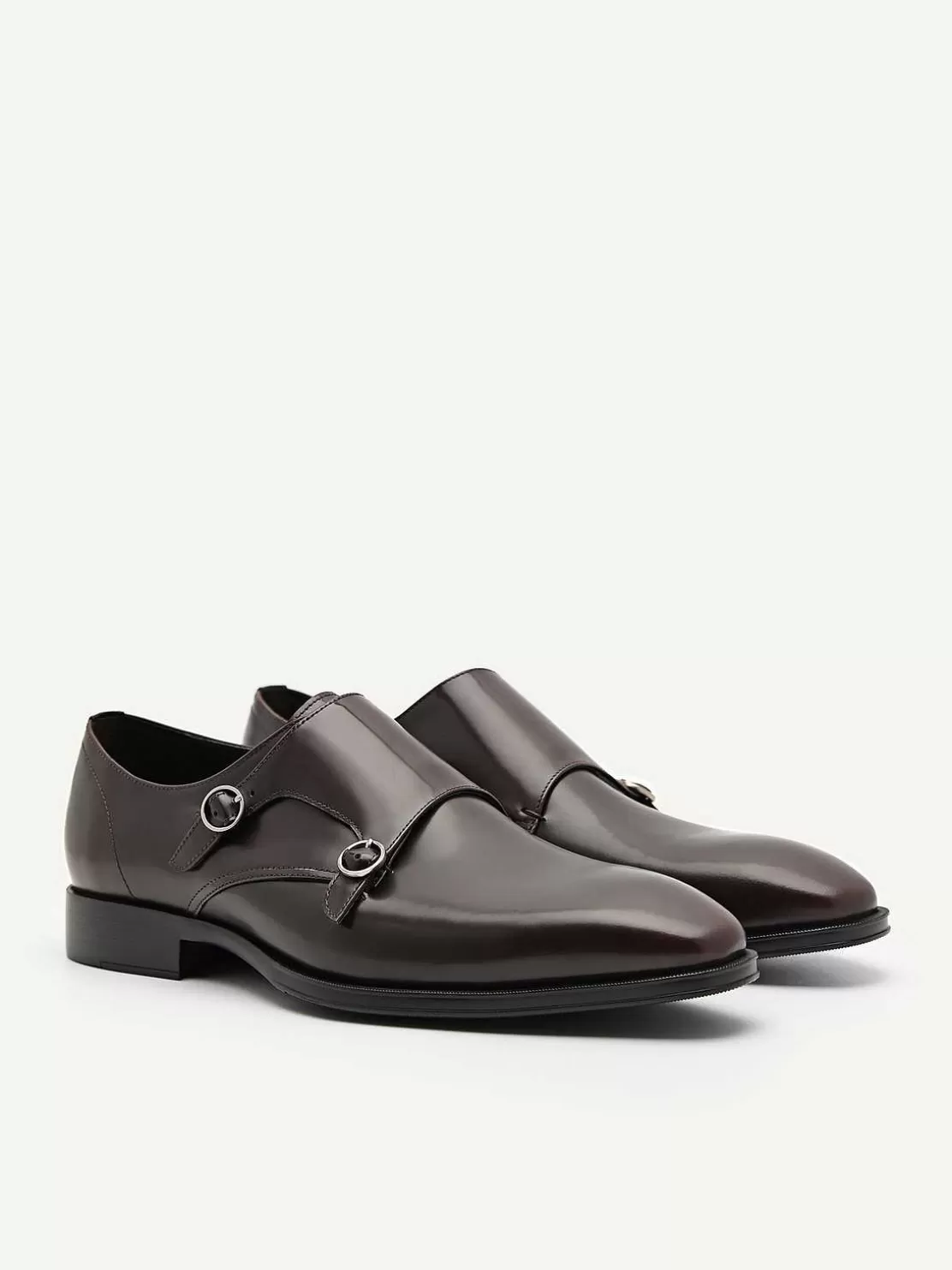 Holly Leather Double Monkstrap Shoes<PEDRO Discount