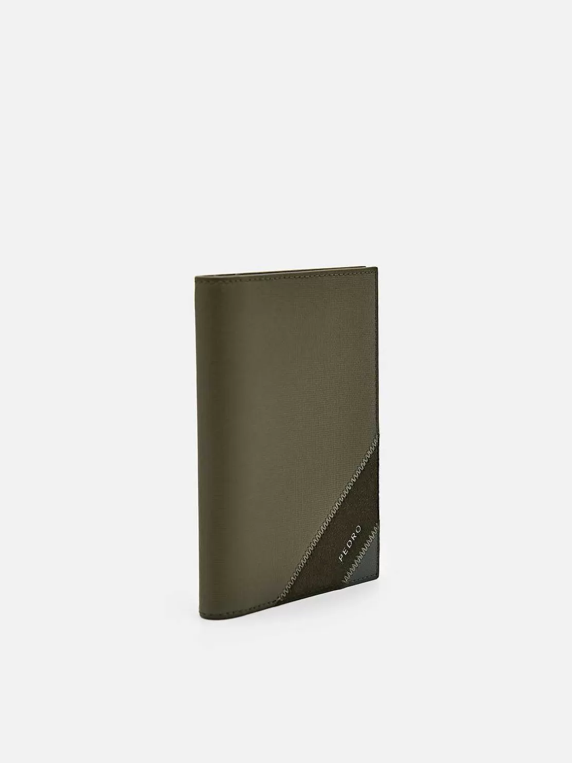 Leather Bi-Fold Passport Holder<PEDRO Cheap