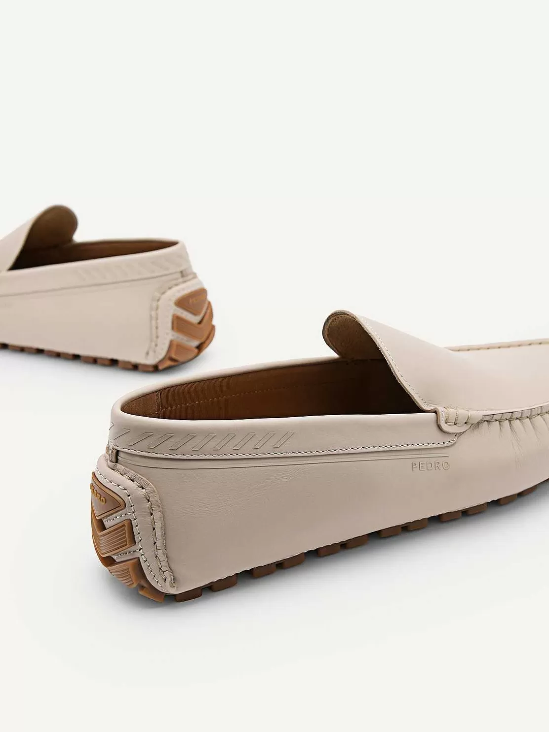 Leather Driving Shoes<PEDRO Fashion
