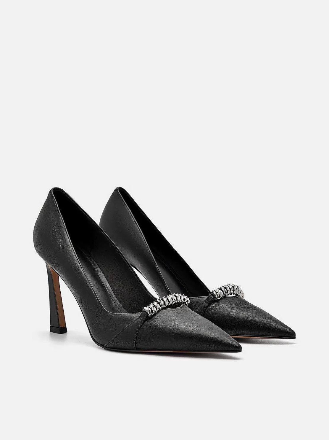 Mia Leather Heel Pumps<PEDRO Shop