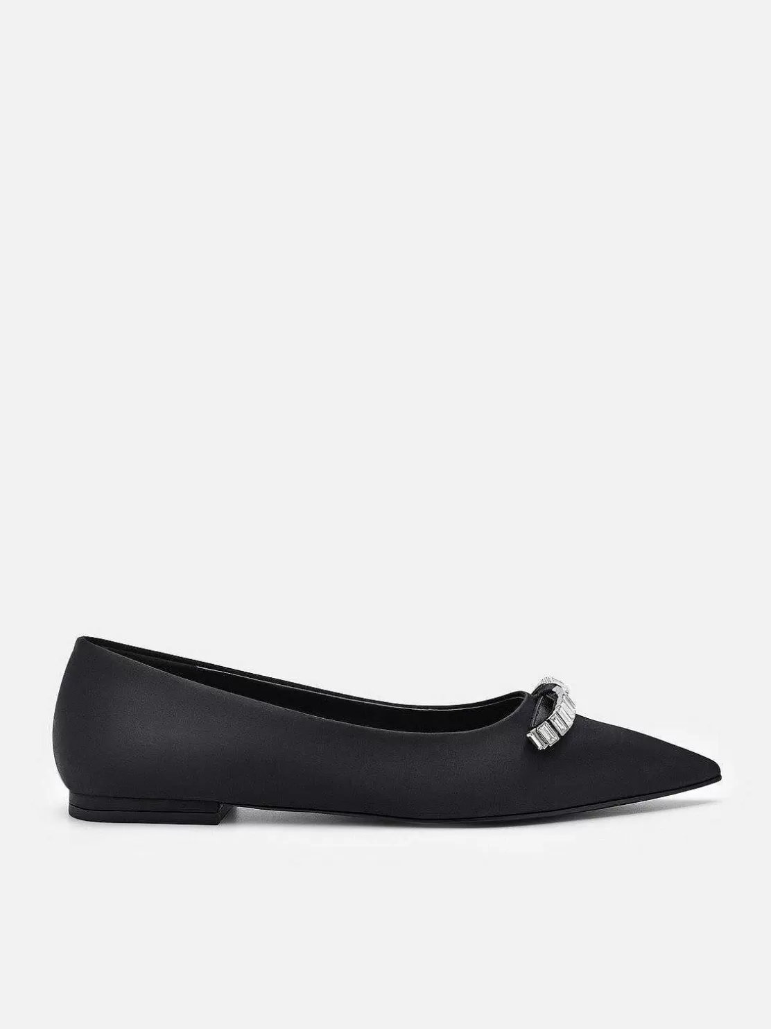 Mindy Satin Ballet Flats<PEDRO Store